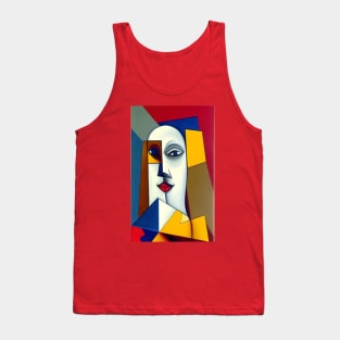 cubism abstract art Tank Top